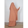 Jilbab two pieces lycra sleeves