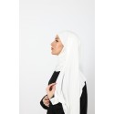Hijab a enfiler ecru