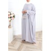 Loose abaya kaina knot