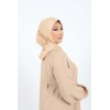 Hijab à enfiler cagoule