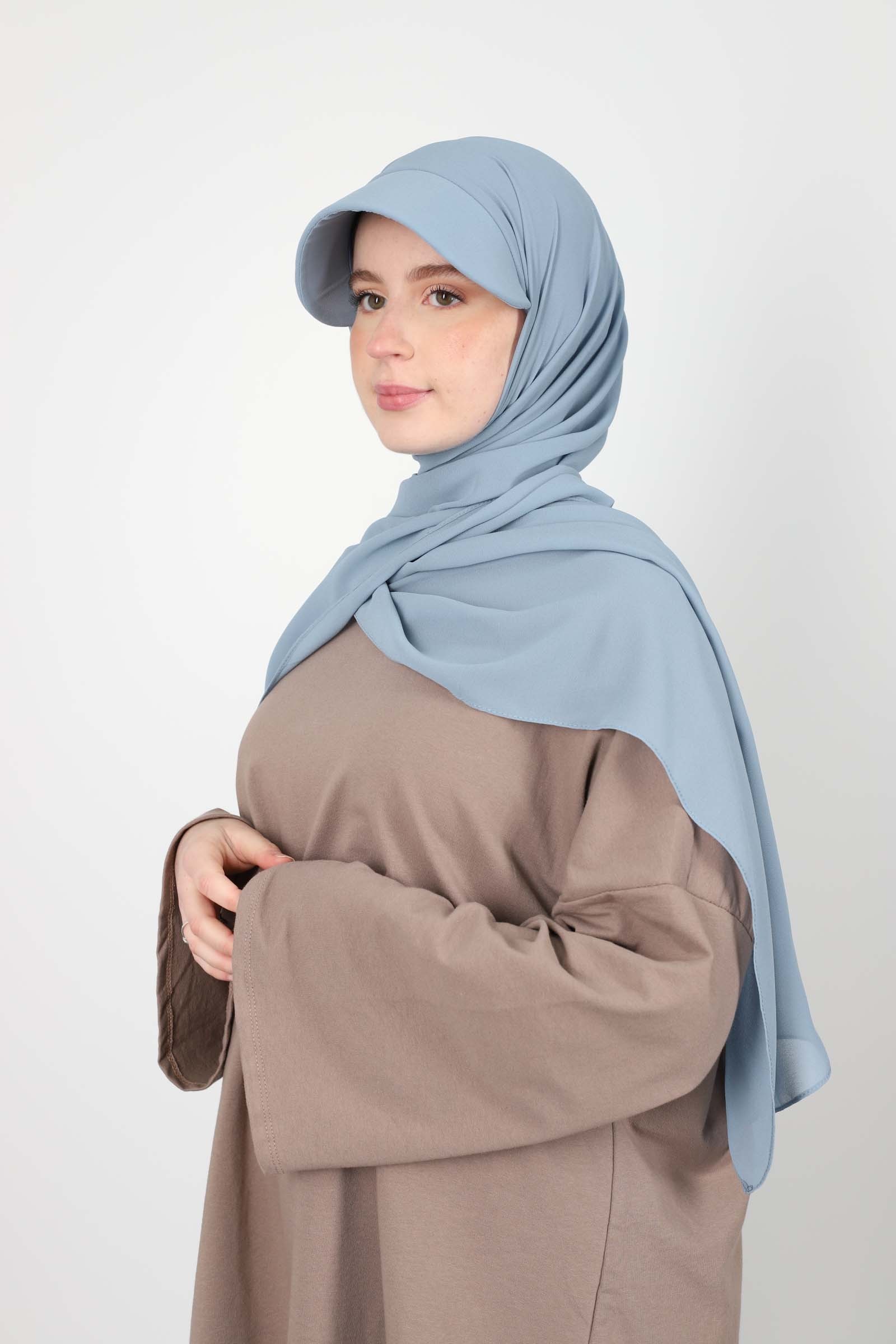 Hijab to put on, hijab cap muslin