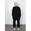 Black sweat hoodie