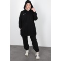 Sweat oversize hoodie noir