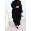 Abaya bahraini seya noir