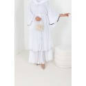 Abaya Dubai Afsa white