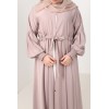 Abaya Dubai Umbrella old pink
