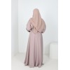 Abaya Dubaï Umbrella vieux rose