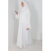 Abaya Dubai Angham blanc