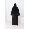 Abaya Dubai Zayna 3 pieces black
