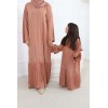 Mother-daughter abaya dubai, child outfit, abaya for girl 2024
