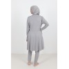 Burkini bali gris clair