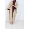 Abaya farasha Oman bordeaux