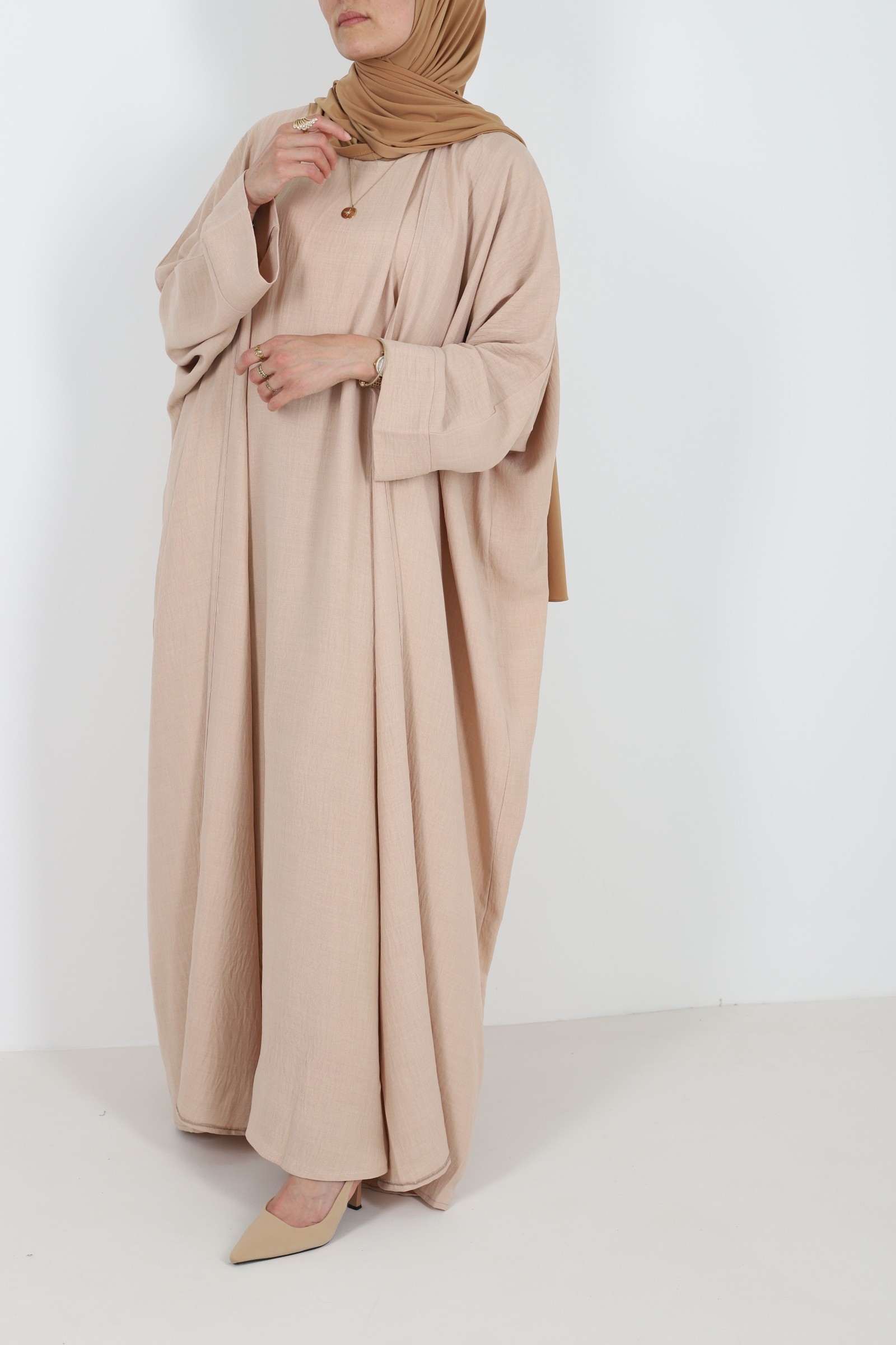 Abaya set Elia beige