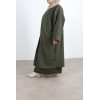 Belted long coat