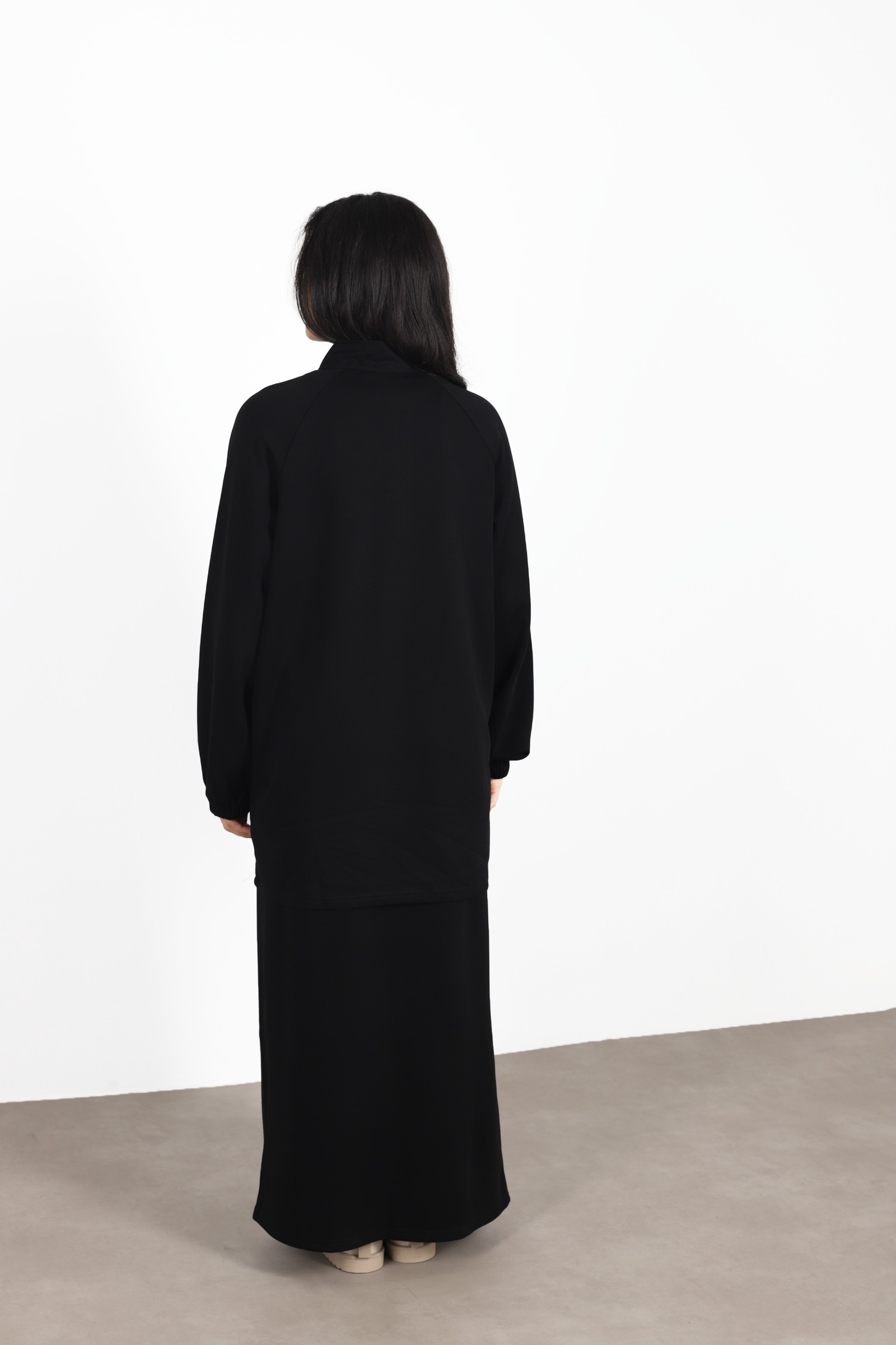 Ensemble femme voilée jupe noir , hijeb femme 2023
