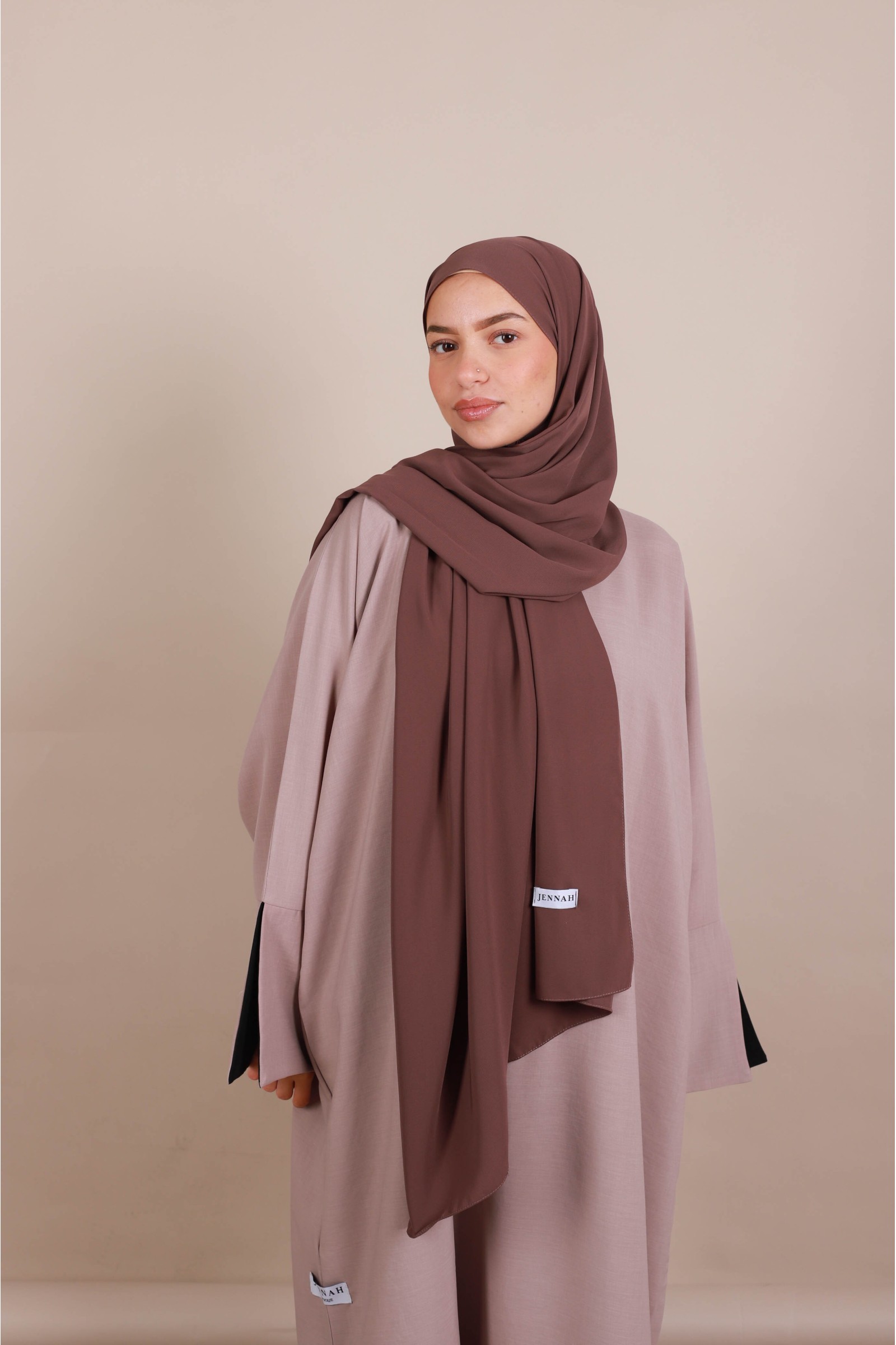 Hijab en soie de medine pas cher pour femme voilée