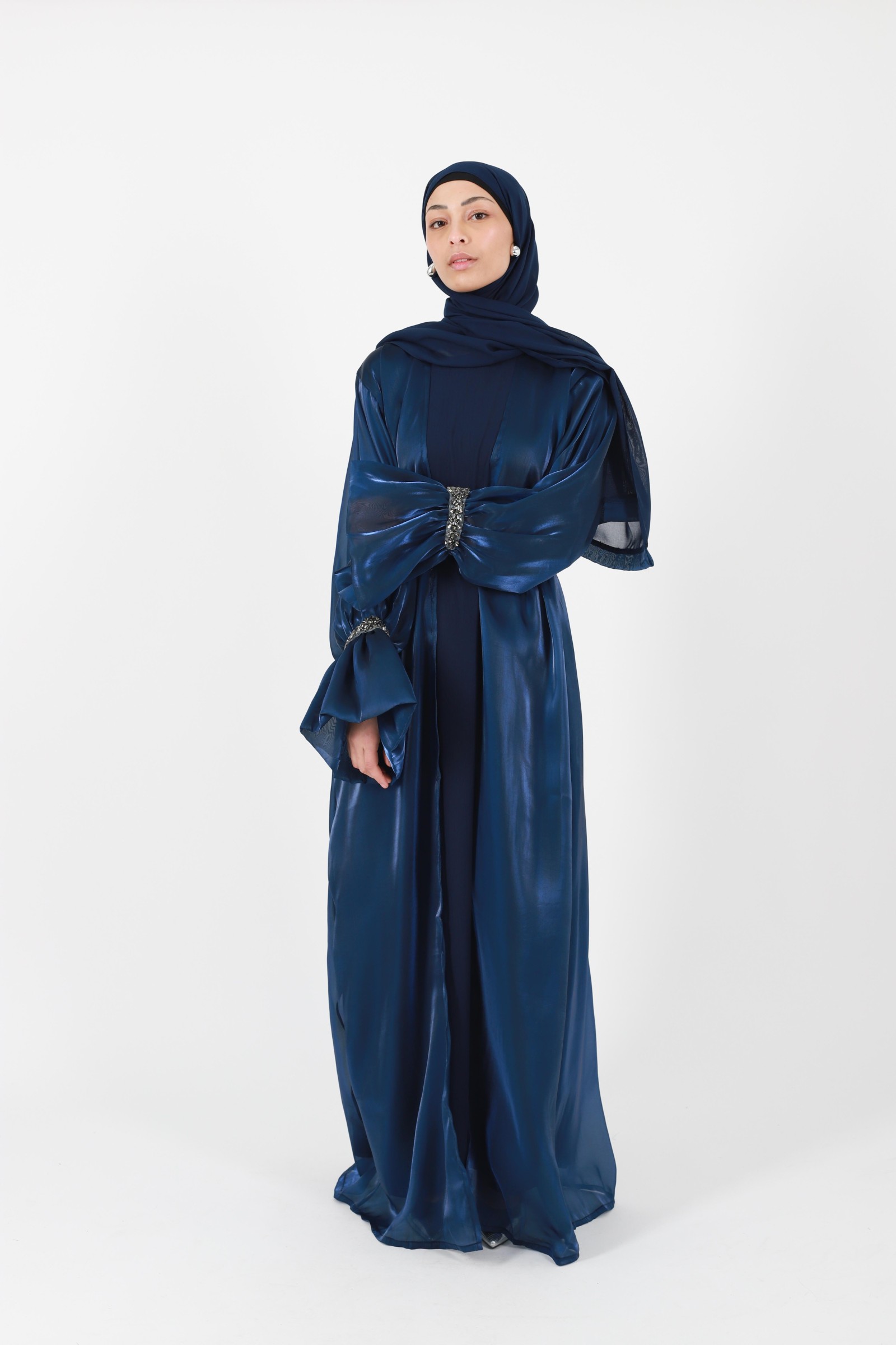 Abaya Kimono Dubai  de fête pour l'aid 2024