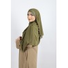 Hijab a enfiler bonnet olive